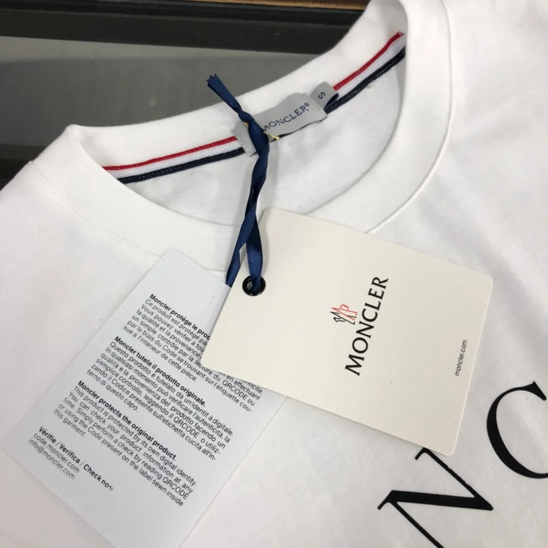 P90 MONCLER 2023New Arrival Series T ！ ， ！ logo ！ Breathable！ ， Premium ， Versatile ！ ：Black White Size：M-XXXL